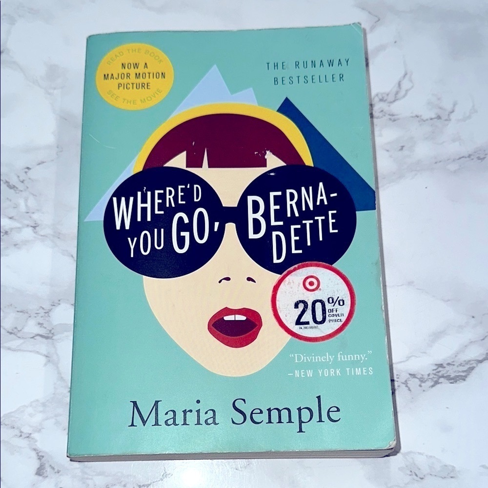 Where'd You Go Bernadette Book